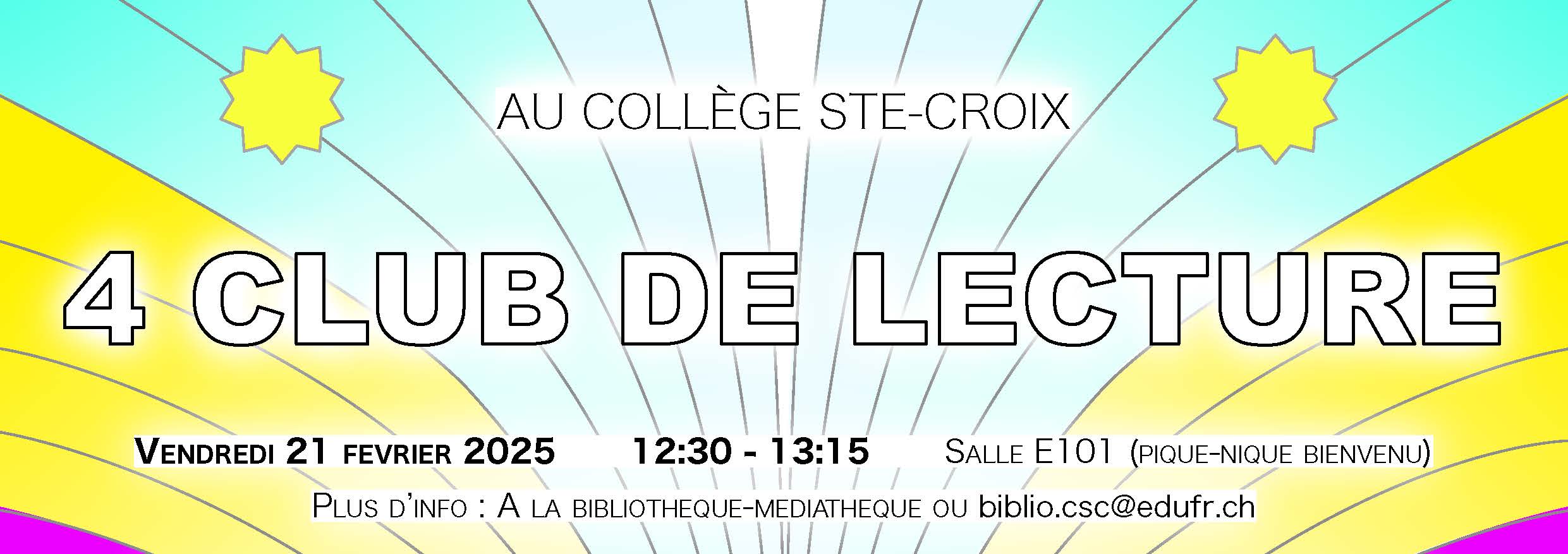 Signet CLUB DE LECTURE No 2 2024
